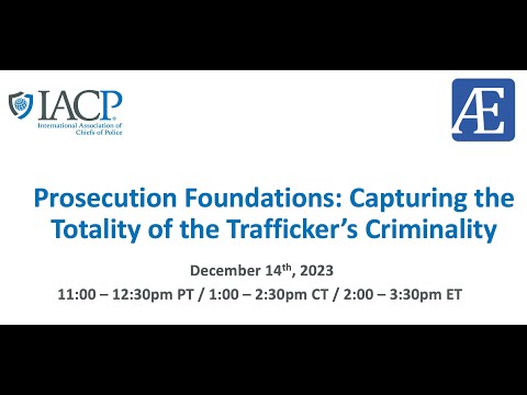 Prosecution Foundations: Capturing the Full Extent of the Offender’s Criminality