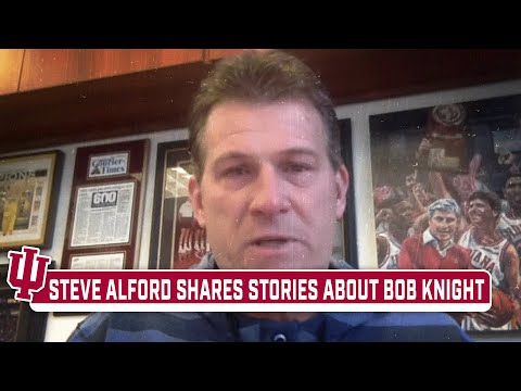 Former IU Basketball Player Steve Alford Shares Memories about Bob Knight | B1G Today