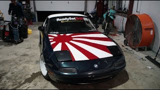 RICER PAINTS A RISING SUN HOOD??