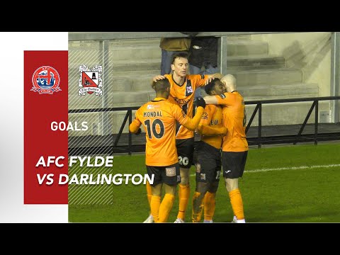 Goals: AFC Fylde v Darlington