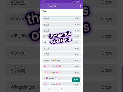 Fancy Text