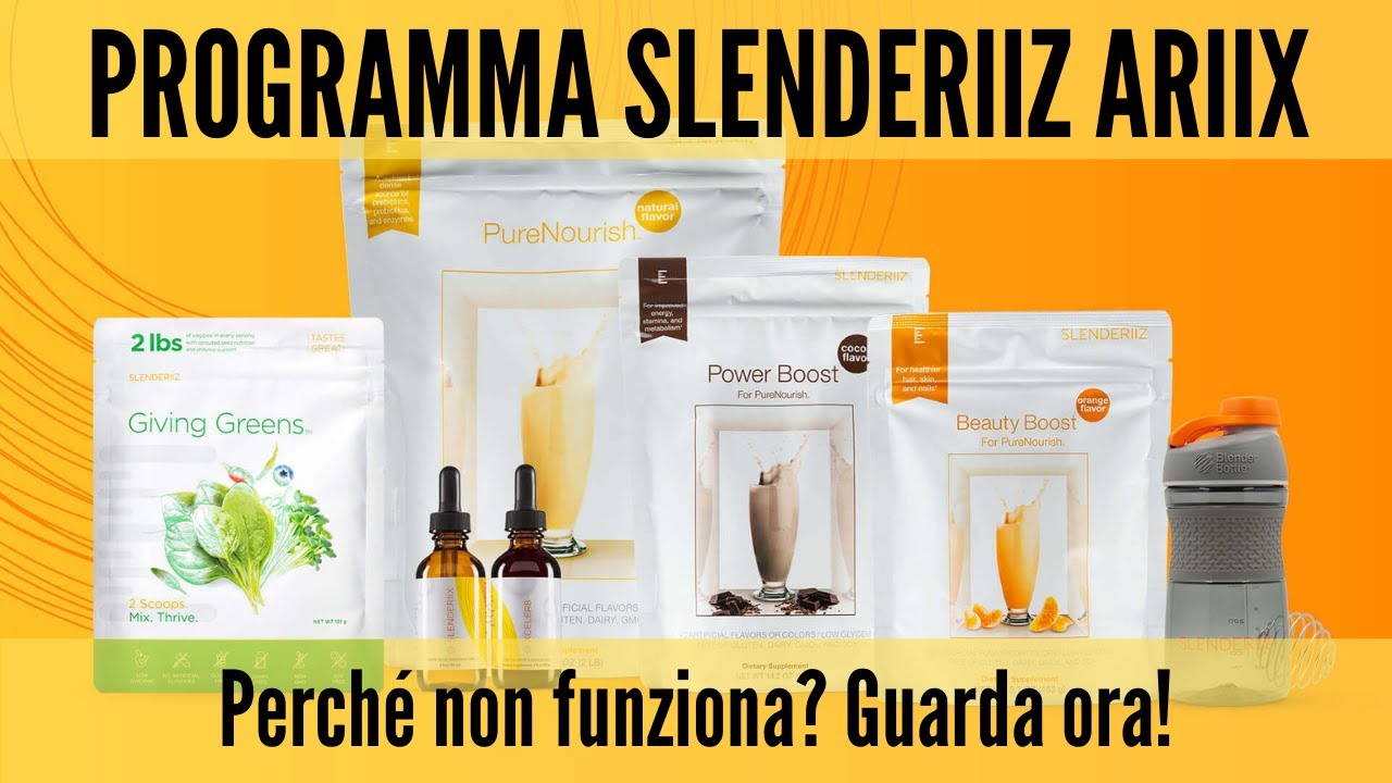 Watch Now PROGRAMMA SLENDERIIZ ARIIX: perché non funziona 5 motivi PROGRAMMA SLENDERIIZ ARIIX: perché non funziona 5 motivi