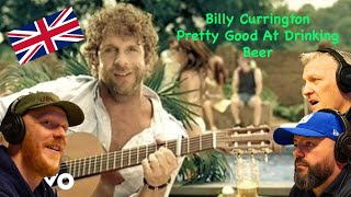 Billy Currington - Pretty Good At Drinkin&#39; Beer REACTION!! | OFFICE BLOKES REACT!!