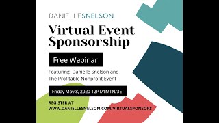 How to Get Virtual Event Sponsors Webinar