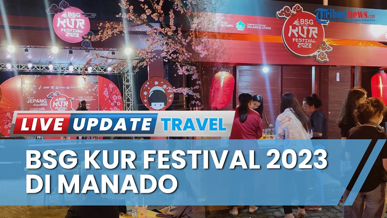 Suasana kegiatan BSG KUR Festival 2023 di Manado