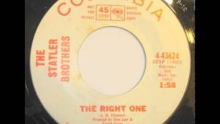 The Statler Brothers ~ The Right One