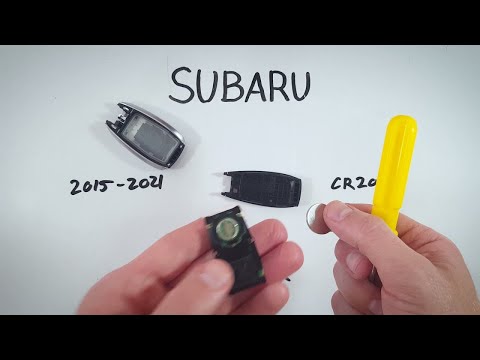 Subaru Outback Key Fob Battery Replacement (2015 - 2025)