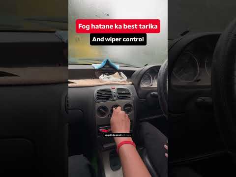 Fog hatane ka best tarika and wiper control #viral #trending