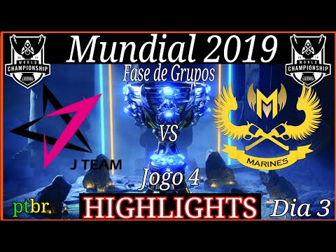 Mundial 2019 JT vs GAM highlights do jogo 4 | Mundial 2019 Fase de Grupos jogo 4 dia 3.
