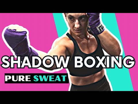 10 Min NON STOP Shadow Boxing For Cardio (Up To 200 Cals)//SYLVIA NASSER