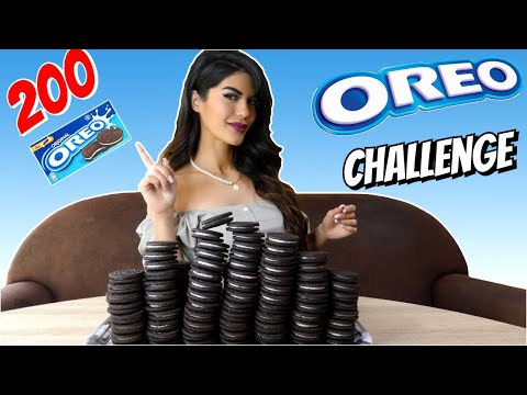 MANGER 200 OREOS CHALLENGE !! - LAUREN CRUZ