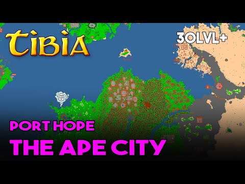MAŁPISZONY Z PROFITEM (CZASEM) - Tibia - The Ape City - Port Hope
