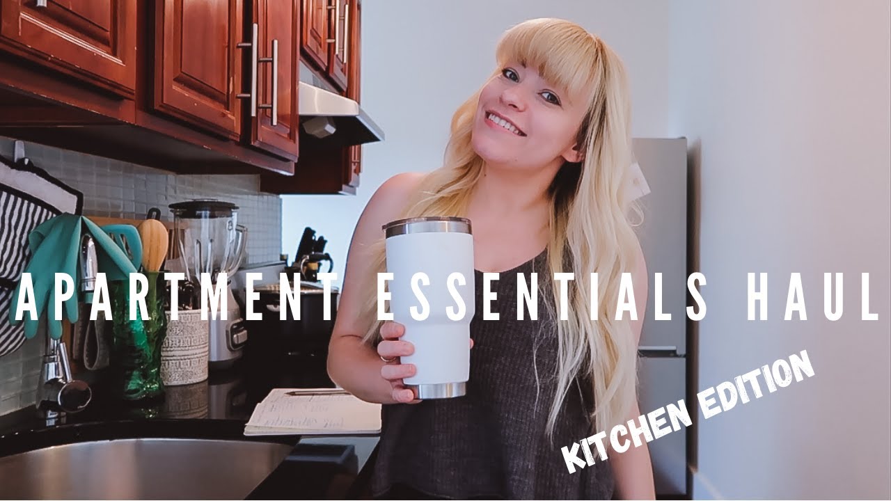 First Apartment Kitchen Essentials Haul *Eco-Friendly Edition*