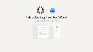 Irys for Word