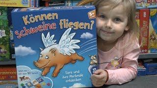 Können Schweine fliegen? (Kosmos) - Tierspiel und Lernspiel in einem ab 5 Jahre!