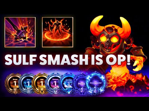 Ragnaros Sulfuras Smash - SULF SMASH IS OP! - Bronze to Grandmaster S1 2022