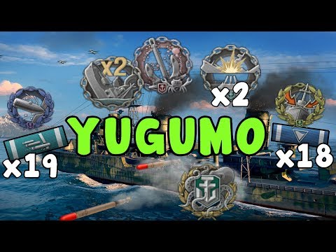 Yugumo F3 bloodbath 303K DMG 7 KILLS || World of Warships