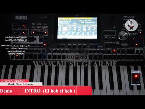 KORG Pa1000 MG INTRO El hob el hob