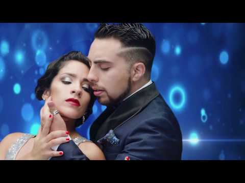  Clarisa Aragon  and  Jonathan Saavedra  are  dancing  to  the  tango  "  Por Que Regresas Tu  "  by  Carlos di Sarli  at  Singapore International Tango Festival  in  2018