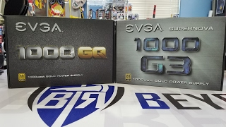 BtR - Unboxing Comparison - EVGA Power Supply 1000 GQ vs 1000 G3
