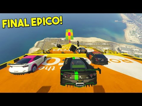 IMPOSSIBLE MEGA RAMP! I HUMILIATED A HATTER!! - GTA V ONLINE