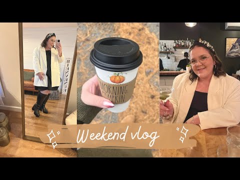 Vlog #472 - 13 au 17 oct 2023 / Soirée de filles, cadeaux & mes manifestations! 🧡