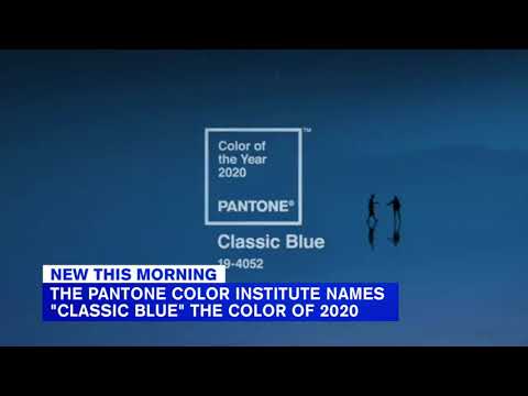 Classic Blue is Pantone Color Institute's color of the year for 2020