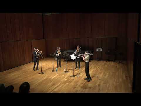 Four Pieces for Four Trombones - III. Parody - Gareth Wood
