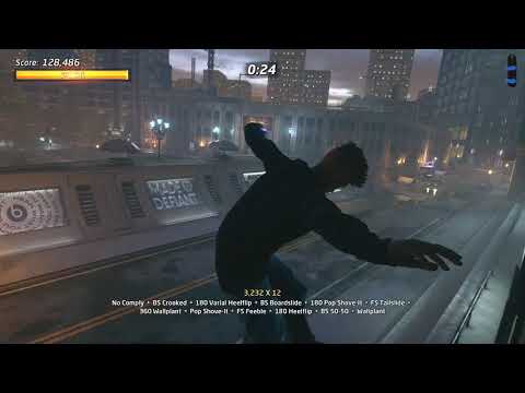 THPS 1+2 DOWNTOWN - All Park Goals - part 1 | XBOX ONE X | 4K HDR | Tony Hawk Pro Skater