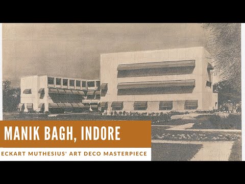 Manik Bagh, Indore - Eckart Muthesius' Art Deco Masterpiece for India