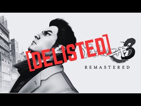 Yakuza 3 Is Getting Delisted......