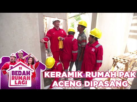 Keramik Rumah Pak Aceng Sedang Dipasang - Bedah Rumah Lagi