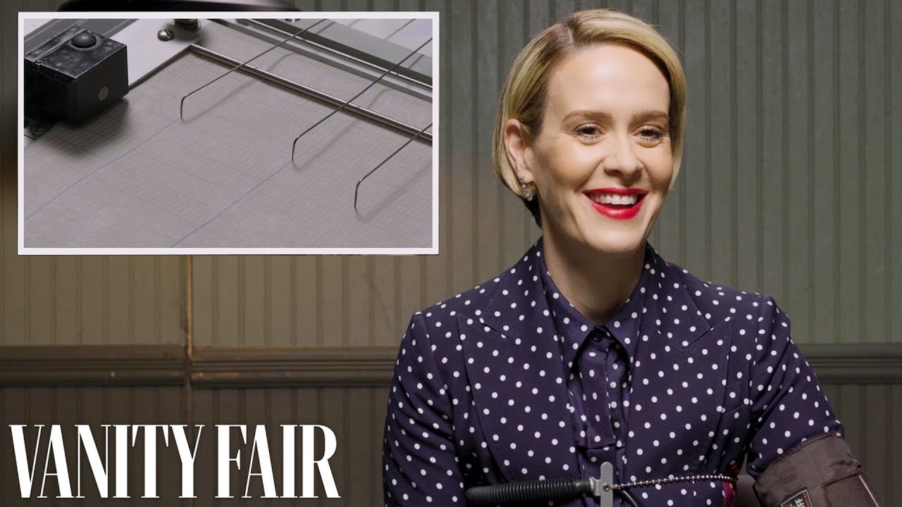 Sarah Paulson Takes a Lie Detector Test | Vanity Fair