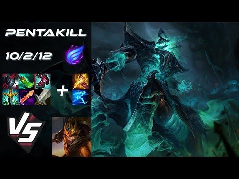 JUNGLE Hecarim vs Jarvan IV [PENTAKILL] - NA Challenger Patch 25.S3.1