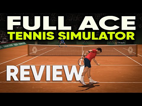 Full Ace Tennis Simulator Review - TOP Tennis Sim Video Game