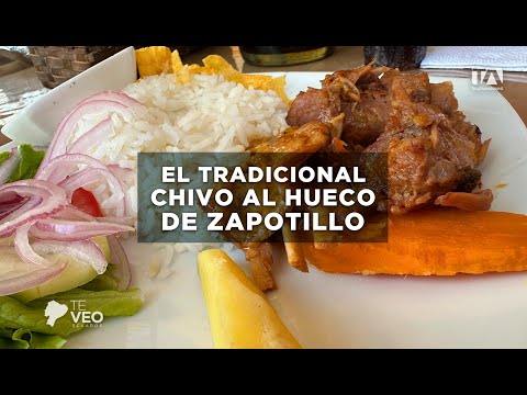 TE VEO ECUADOR | EL TRADICIONAL CHIVO AL HUECO DE ZAPOTILLO