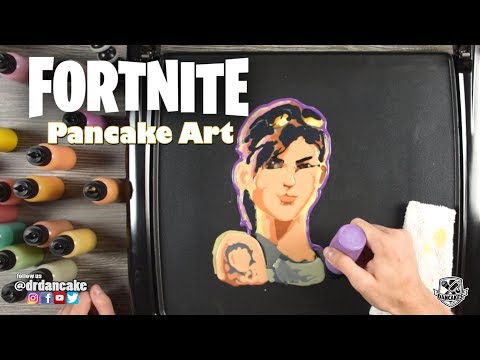 Fortnite (Ramirez) Pancake Art