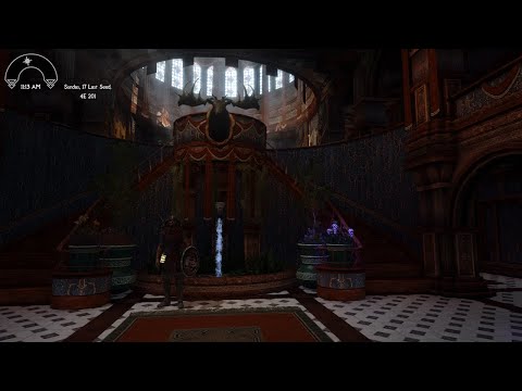 Extravagant JK's Blue Palace Terrace Quick Showcase (Skyrim)