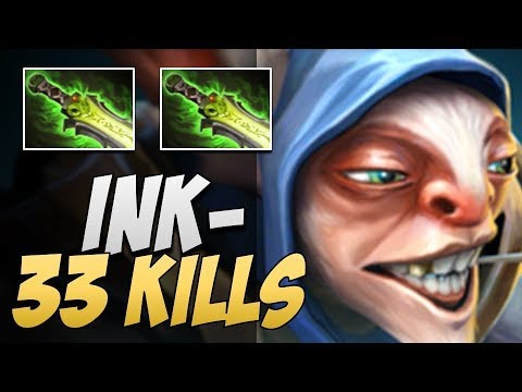 Ink Meepo with Amazing 33 KILLS | Dota Gameplay