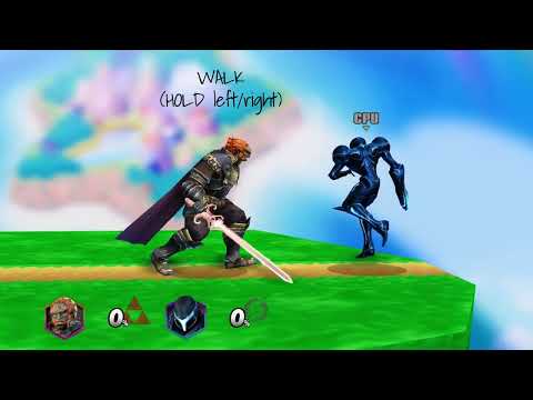PROJECT M EX REMIX 0.95 B SWORD GANONDORF MOVESET SHOWCASE