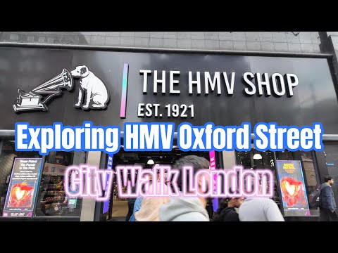 🇬🇧Exploring HMV Oxford Street | What's New in London's Iconic Record Store
