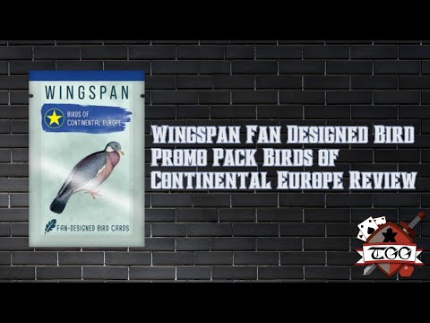 Wingspan Fan-Made Bird Promo Pack Review | Birds of Continental Europe Expansion Overview