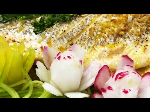 Quick and Easy Fish Recipe, Baked Whole Fish Sea Bass