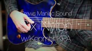 Video thumbnail for Crews Six Nylon by 楽器好きにはたまらない! フーチーズ 渋谷店 / Guitar Shop Hoochie's