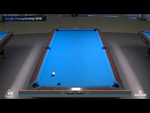 Nordic Championship 10-Ball 2018 - sunday- table 6