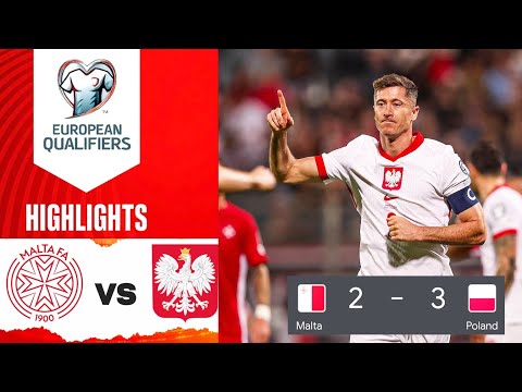 Malta vs Polska (2-3) skrót meczu | Eliminacje do Mistrzostw Świata | Poland - Malta | Polonja Malta