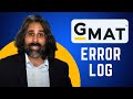 How Do You Use A GMAT Error Log