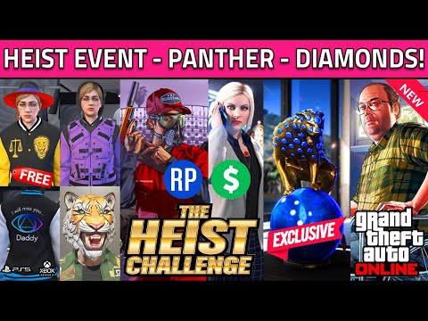 GTA 5 Online NEW Weekly Update! Panther Statue, Diamond, Rewards, Heist Event 2025 GTA5 Update Today