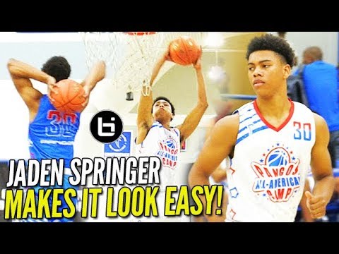 Jaden Springer MAKES IT LOOK EASY! Pangos AA Camp Highlights!