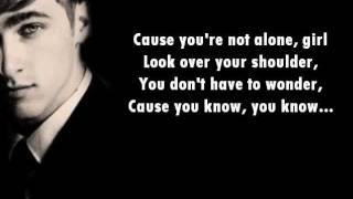 Big Time Rush- You&#39;re Not Alone Lyrics On Screen